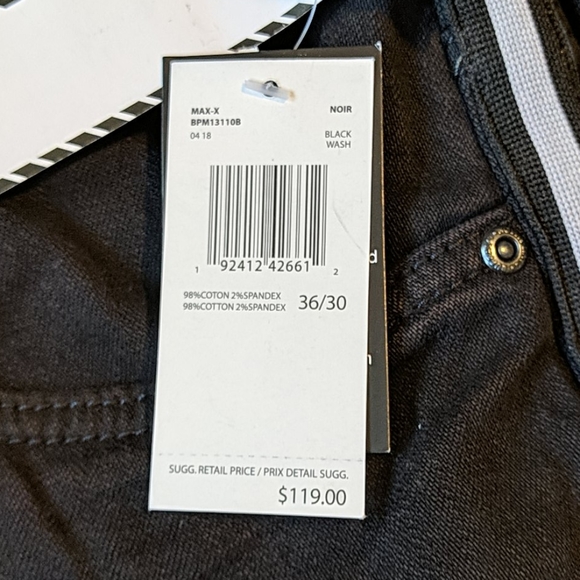BUFFALO David Bitton Jess Rip and Repair Jeans da donna, Nero, 4/27